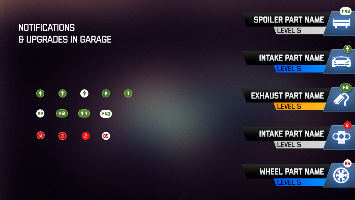 Draw Race 3: Upgrade Notifications