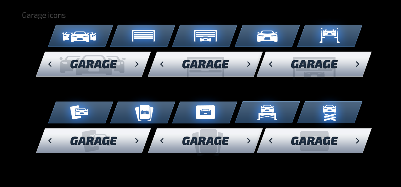Draw Race 3: Garage Icons