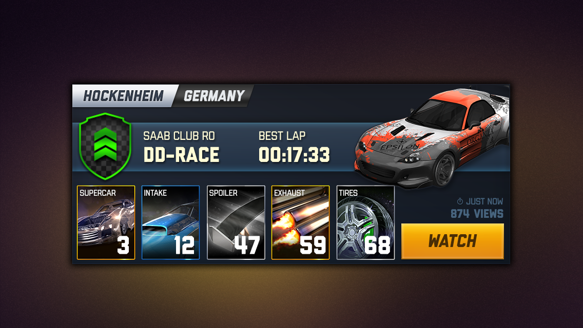 Draw Race 3: Race Card Upgrades